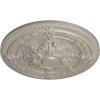 image26OD x 3P Vincent Ceiling Medallion Fits Canopies up to 6HandPainted Pearl White