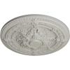 image26OD x 3P Vincent Ceiling Medallion Fits Canopies up to 6HandPainted Pot of Cream