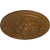 image26OD x 3P Vincent Ceiling Medallion Fits Canopies up to 6HandPainted Smokey Topaz