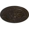 image26OD x 3P Vincent Ceiling Medallion Fits Canopies up to 6HandPainted Stone Hearth