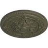 image26OD x 3P Vincent Ceiling Medallion Fits Canopies up to 6Handpainted Witch Hazel