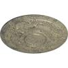 image29 14OD x 2P Darnay Ceiling Medallion Fits Canopies up to 7 14HandPainted Castle Stone Crackle