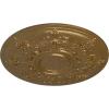 image29 14OD x 2P Darnay Ceiling Medallion Fits Canopies up to 7 14HandPainted Pale Gold