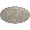 image29 14OD x 2P Darnay Ceiling Medallion Fits Canopies up to 7 14HandPainted Pearl White