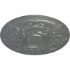 image29 14OD x 2P Darnay Ceiling Medallion Fits Canopies up to 7 14HandPainted Platinum