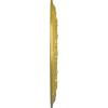image29 14OD x 2P Darnay Ceiling Medallion Fits Canopies up to 7 14HandPainted Rich Gold