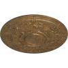 image29 14OD x 2P Darnay Ceiling Medallion Fits Canopies up to 7 14HandPainted Rubbed Bronze