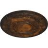 image29 14OD x 2P Darnay Ceiling Medallion Fits Canopies up to 7 14HandPainted Rust
