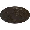 image29 14OD x 2P Darnay Ceiling Medallion Fits Canopies up to 7 14HandPainted Stone Hearth