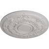 image29 14OD x 2P Darnay Ceiling Medallion Fits Canopies up to 7 14HandPainted Ultra Pure White