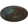image29 18OD x 1 12P Carton Smooth Ceiling Medallion Fits Canopies up to 9 18Bronze Blue Patina Metallic Series