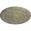 image29 18OD x 1 12P Carton Smooth Ceiling Medallion Fits Canopies up to 9 18Castle Stone Crackle Flat Finish