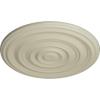 image29 18OD x 1 12P Carton Smooth Ceiling Medallion Fits Canopies up to 9 18Clear Yellow Flat Finish