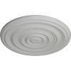 image29 18OD x 1 12P Carton Smooth Ceiling Medallion Fits Canopies up to 9 18Frost Flat Finish