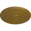 image29 18OD x 1 12P Carton Smooth Ceiling Medallion Fits Canopies up to 9 18Gold Rush Metallic Series