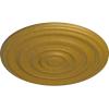 image29 18OD x 1 12P Carton Smooth Ceiling Medallion Fits Canopies up to 9 18Pharaohs Gold Metallic Series
