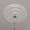image29 18OD x 1 12P Carton Smooth Ceiling Medallion Fits Canopies up to 9 18Primed