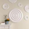 image29 18OD x 1 12P Carton Smooth Ceiling Medallion Fits Canopies up to 9 18Primed