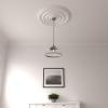 image29 18OD x 1 12P Carton Smooth Ceiling Medallion Fits Canopies up to 9 18Primed