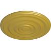 image29 18OD x 1 12P Carton Smooth Ceiling Medallion Fits Canopies up to 9 18Rich Gold Metallic Series