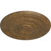 image29 18OD x 1 12P Carton Smooth Ceiling Medallion Fits Canopies up to 9 18Rubbed Bronze Metallic Series