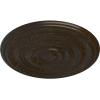 image29 18OD x 1 12P Carton Smooth Ceiling Medallion Fits Canopies up to 9 18Stone Hearth Crackle Flat Finish