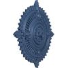 image29 18OD x 1 14ID x 4P Haylynn Ceiling Medallion Fits Canopies up to 1 14HandPainted Americana