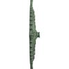 image29 18OD x 1 14ID x 4P Haylynn Ceiling Medallion Fits Canopies up to 1 14HandPainted Athenian Green