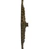 image29 18OD x 1 14ID x 4P Haylynn Ceiling Medallion Fits Canopies up to 1 14HandPainted Brass