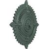 image29 18OD x 1 14ID x 4P Haylynn Ceiling Medallion Fits Canopies up to 1 14HandPainted Cloud Burst