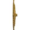 image29 18OD x 1 14ID x 4P Haylynn Ceiling Medallion Fits Canopies up to 1 14HandPainted Pharaohs Gold