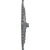 image29 18OD x 1 14ID x 4P Haylynn Ceiling Medallion Fits Canopies up to 1 14HandPainted Platinum
