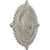 image29 18OD x 1 14ID x 4P Haylynn Ceiling Medallion Fits Canopies up to 1 14HandPainted Pot of Cream Crackle