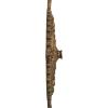 image29 18OD x 1 14ID x 4P Haylynn Ceiling Medallion Fits Canopies up to 1 14HandPainted Rubbed Bronze