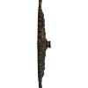 image29 18OD x 1 14ID x 4P Haylynn Ceiling Medallion Fits Canopies up to 1 14HandPainted Stone Hearth Crackle