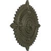 image29 18OD x 1 14ID x 4P Haylynn Ceiling Medallion Fits Canopies up to 1 14HandPainted Witch Hazel
