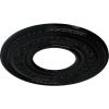 image29 38OD x 11 58ID x 1 18P Anthony Ceiling Medallion Fits Canopies up to 11 58Black Pearl Metallic Series