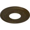 image29 38OD x 11 58ID x 1 18P Anthony Ceiling Medallion Fits Canopies up to 11 58Brass Metallic Series