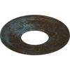 image29 38OD x 11 58ID x 1 18P Anthony Ceiling Medallion Fits Canopies up to 11 58Bronze Blue Patina Metallic Series