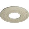 image29 38OD x 11 58ID x 1 18P Anthony Ceiling Medallion Fits Canopies up to 11 58Clear Yellow Flat Finish