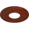 image29 38OD x 11 58ID x 1 18P Anthony Ceiling Medallion Fits Canopies up to 11 58Firebrick Flat Finish