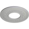 image29 38OD x 11 58ID x 1 18P Anthony Ceiling Medallion Fits Canopies up to 11 58Frost Flat Finish