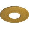 image29 38OD x 11 58ID x 1 18P Anthony Ceiling Medallion Fits Canopies up to 11 58Iridescent Gold Metallic Series