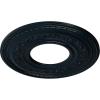 image29 38OD x 11 58ID x 1 18P Anthony Ceiling Medallion Fits Canopies up to 11 58Night Shade Flat Finish