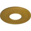 image29 38OD x 11 58ID x 1 18P Anthony Ceiling Medallion Fits Canopies up to 11 58Pharaohs Gold Metallic Series