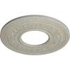 image29 38OD x 11 58ID x 1 18P Anthony Ceiling Medallion Fits Canopies up to 11 58Pot of Cream Crackle Flat Finish