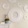 image29 38OD x 11 58ID x 1 18P Anthony Ceiling Medallion Fits Canopies up to 11 58Primed