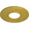 image29 38OD x 11 58ID x 1 18P Anthony Ceiling Medallion Fits Canopies up to 11 58Rich Gold Metallic Series