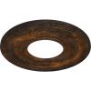 image29 38OD x 11 58ID x 1 18P Anthony Ceiling Medallion Fits Canopies up to 11 58Rust Metallic Series