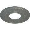 image29 38OD x 11 58ID x 1 18P Anthony Ceiling Medallion Fits Canopies up to 11 58Silver Metallic Series
